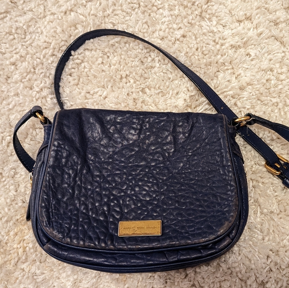Navy crossbody purse Marc by Marc Jacobs